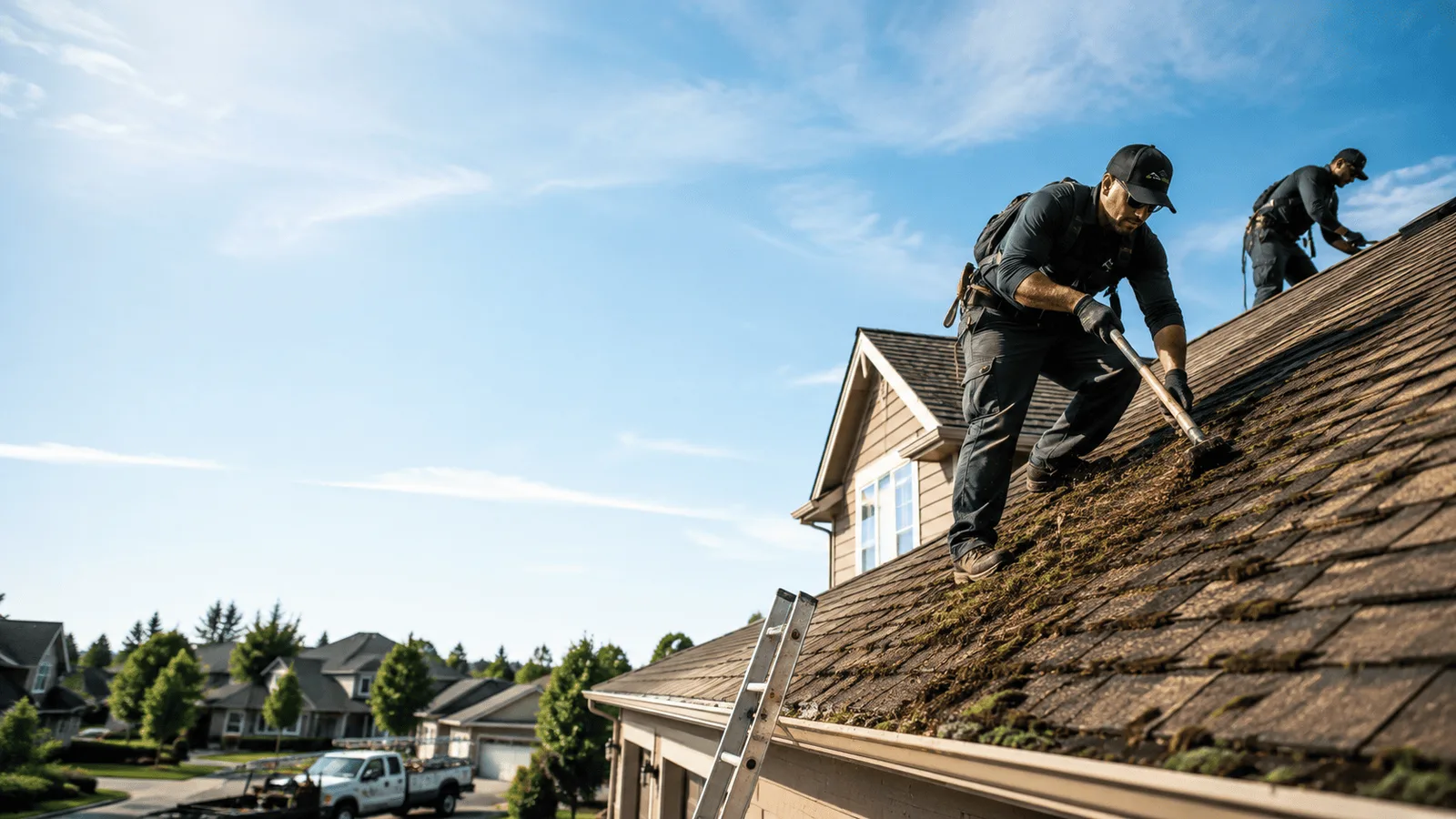 Roof Moss Removal in Robert Lee, TX near me